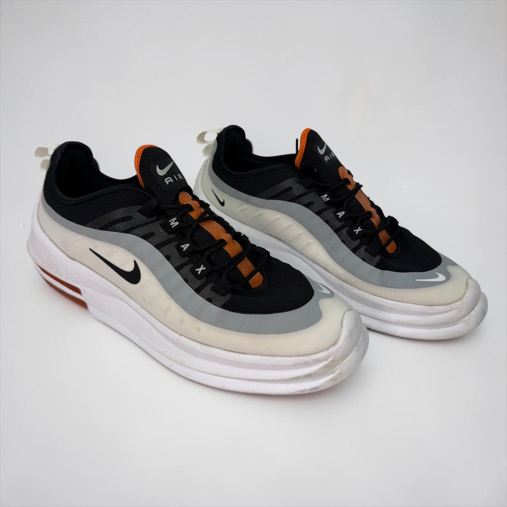 Nike Air Max Axis Mens 11 Black Grey Orange Running Shoes Sneakers AA2146-017